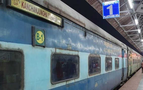 Hanging Dead Body found in Kanchanjunga Express in Sabroom