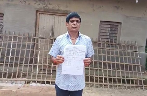 Local alleged his land was occupied by a Land Mafia in Shekerkote
