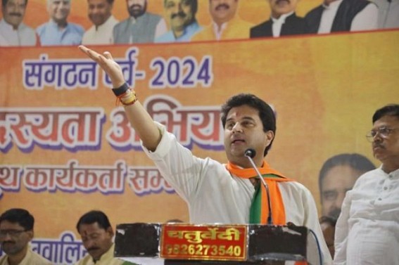 DoNER Minister Jyotiraditya Scindia to inaugurate Janjatiya Gaurav Diwas in Tripura on Friday 