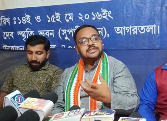 ‘Tripura’s Unemployment is 14.7%, record-breaking since independence’ : Youth Congress