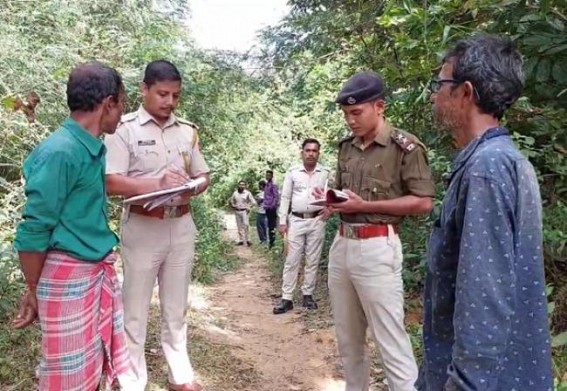 Unidentified Dead Body burnt with Acid found in Bishalgarh