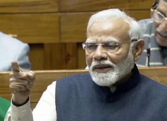 Congress amended Constitution for its own gain, we did it for nation’s unity & progress, says PM Modi