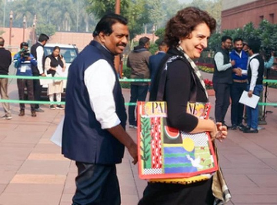 'Palestine' handbag row: BJP leaders slam Priyanka Gandhi, Cong defends her