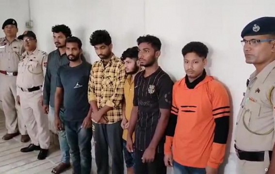 5 Bangladeshi Citizens Arrested in Nandan Nagar