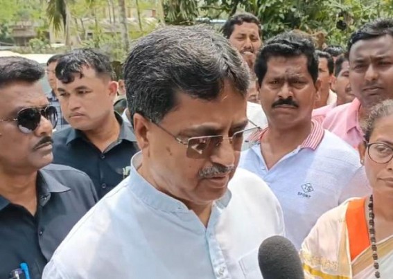 CM visits Storm Affected areas in Kamalasagar: Over 70 families devastated in the area