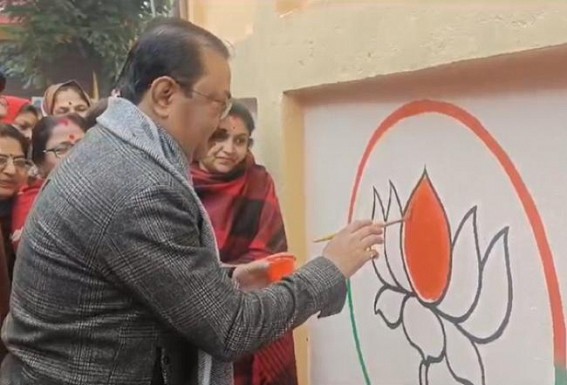 ‘Strengthen Modi Ji’s hand’ : Tripura BJP appealed to the common men ahead of Lok Sabha Election 