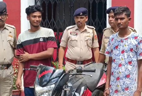 Two Bike Thieves Arrested ; One of them is a Bangladeshi