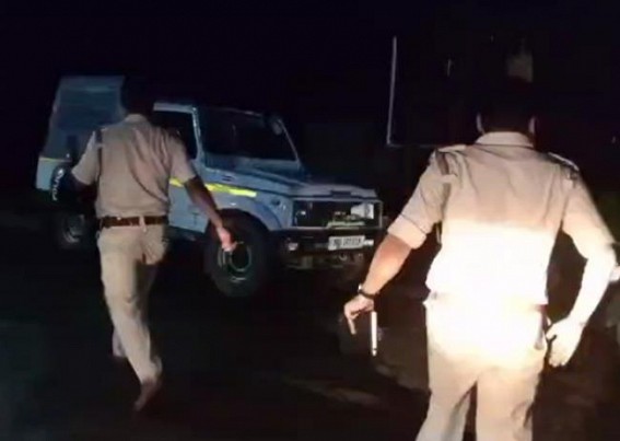 Police Official Critical after hit by a Bike at high speed in Bishramganj