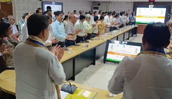 Tripura CM unveiled E-Panchayat first ever in the state