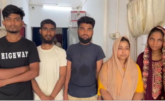 5 Rohingyas Arrested by Railway Police in Agartala