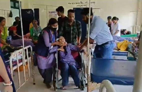 Tripura school students falling sick as school authority continues outdoor programs amid scorching heat