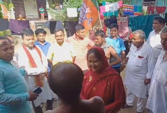 BJP’s house to house campaigning in Sepahijala Dist in full swing