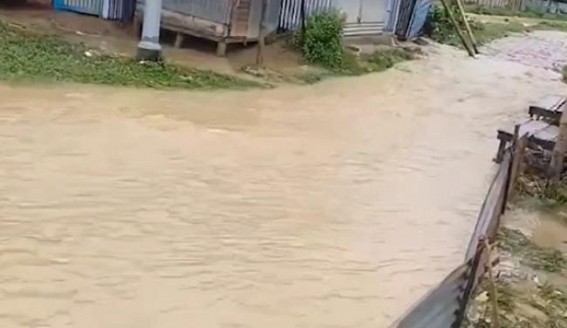 Udaipur remains Water-Logged after canal over Sukh Sagar collapsed