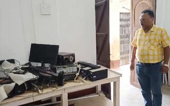 Santir Bazar Sunflower English Medium Academy school suffers through severe losses after flood