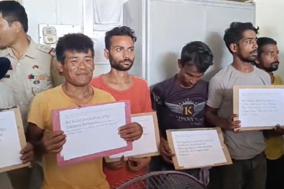 7 thieves Arrested by East Agartala Police