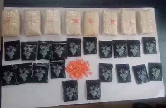 One Arrested with 20,000 Yaba Tablets in Champaknagar
