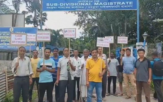 Public demands Overbridge in KN Road Railway area in Kumarghat