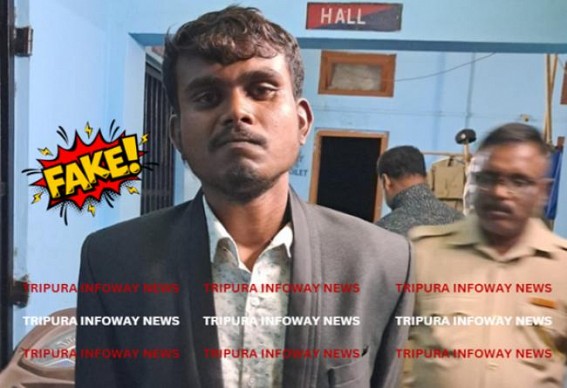 Fake Travel Ticket Examiner (TTE) caught by Public in Pecharthal Railway Station