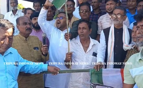 Tripura BJP MLA’s brother join Congress party