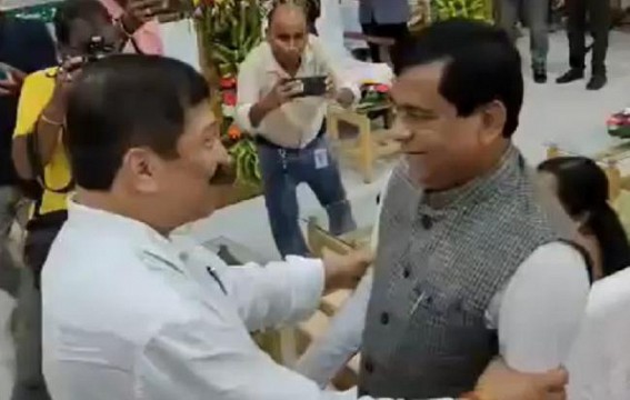 'Mayor causing Plastic Pollution with his posters across Agartala' : Congress MLA Sudip Barman alleged