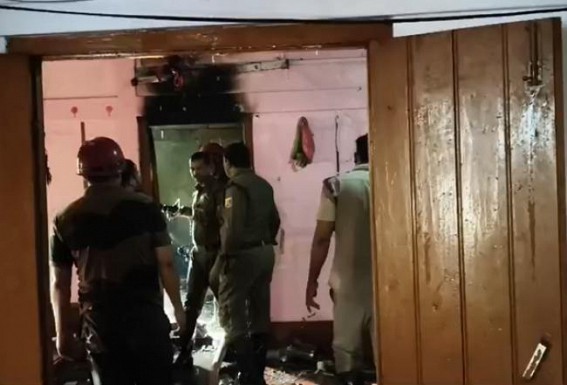 Fire accident triggered tension in Dharmanagar
