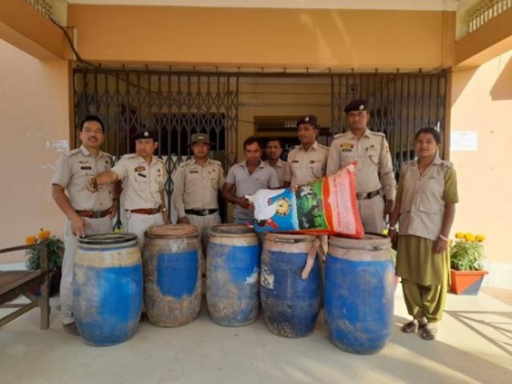 254 KG Ganja seized by Sonamura Police