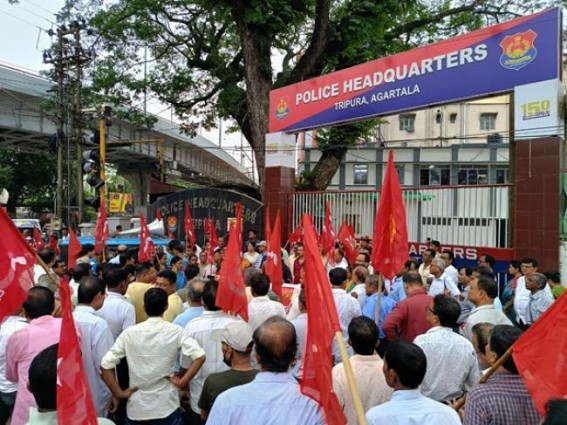 CPI-M protests against political attacks