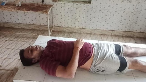 Youth died electrocuted in Sabroom