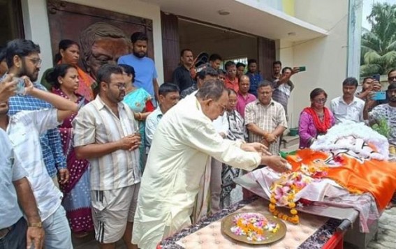 Tripura veteran BJP leader passed away