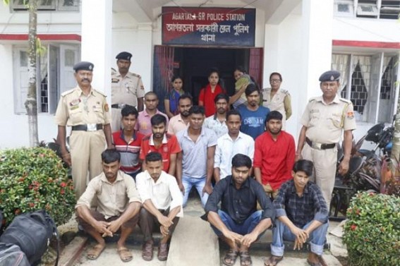 16 Bangladeshi citizens arrested in Tripura
