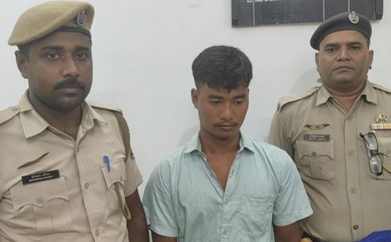 Drug Dealer arrested by Manu Bazar Police