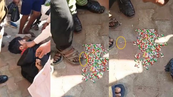Investigating Eyes : TIWN Facebook Followers traced Man Stole Drugs under his Chappals in Presence of Police