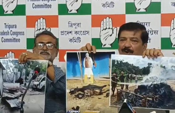 ‘Will not allow such nuisance in Tripura’ : Congress hammers on Tripura Police DGP after Ranir Bazar Violence