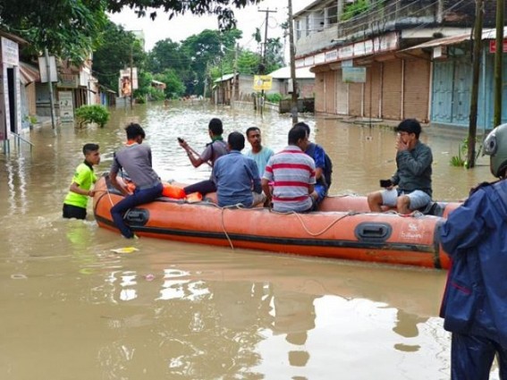 Tripura Flood : 492 Relief Camps are still Open as Thousands remain in Homeless situation
