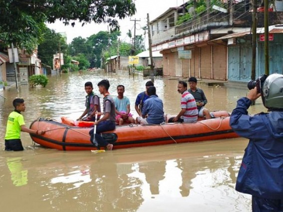 Tripura Flood : Union Home Ministry to send a Central Team to Tripura to Assess the Situation