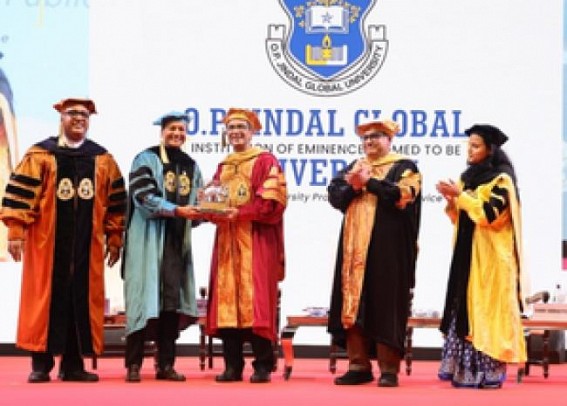Constitution powerful tool to curb inequalities: CJI Chandrachud at 13th JGU Convocation