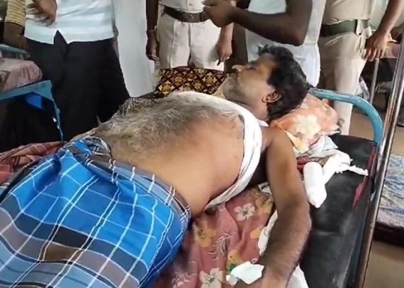 Tension triggered after BJP Mandal President allegedly did not get proper treatment at GB Hospital