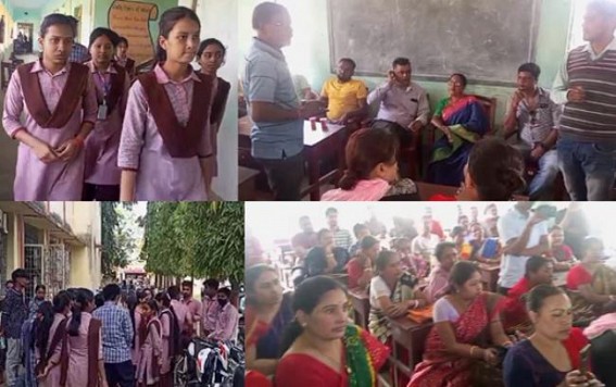 Bengali Medium students served with English Medium question papers in Class-12 Chemistry test in Kumarghat ; Triggered Resentment