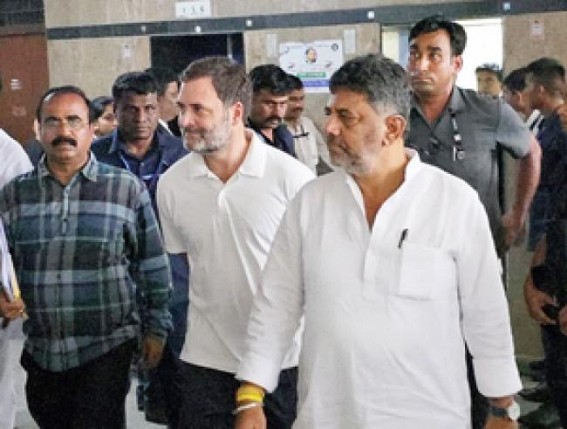 Congress leader Rahul Gandhi gets bail in defamation case filed by Karnataka BJP MP before Election