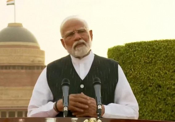 ‘Don’t believe in Fake Documents on allocation of Departments and Portfolios’ : PM Modi to NDA MPs