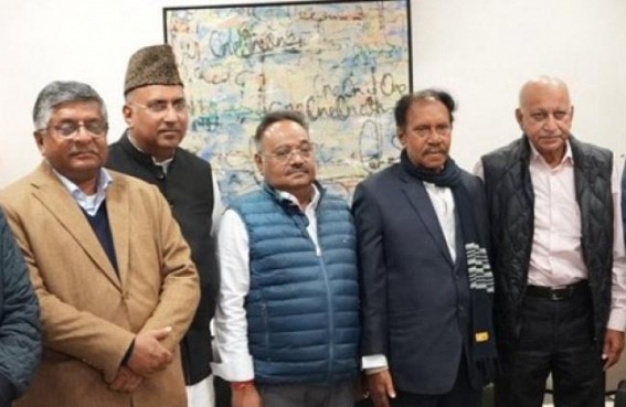 Ravi Shankar Prasad-led delegation arrives in London to highlight India's commitment to defeat terrorism