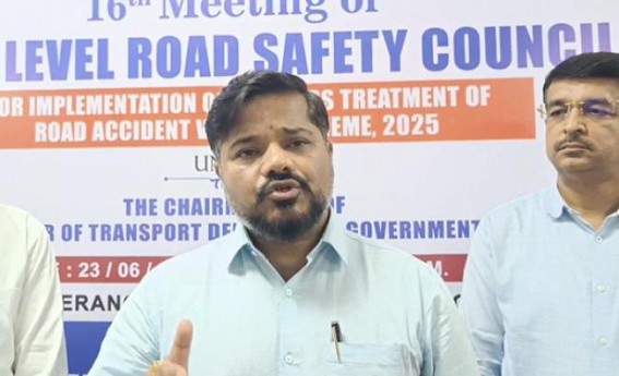 ‘A 13% Decrease in Road Accident Death Rates in Tripura’ : Transport Minister