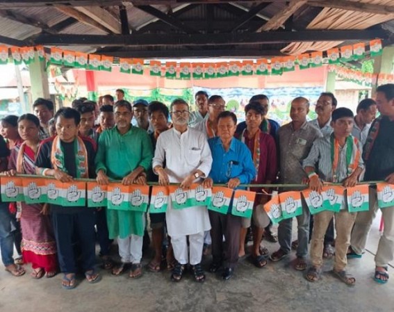 Congress Gains Strength: 115 Voters Join from Various Parties