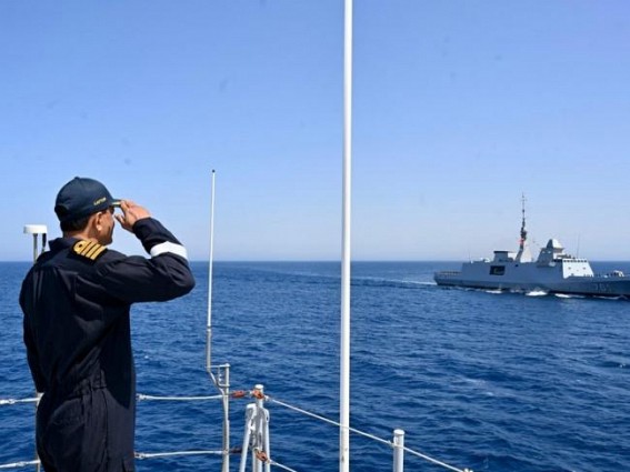 INS Tamal concludes port visit to Casablanca, strengthens India's naval ties with Morocco