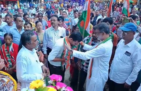 Congress's Massive Public Rally and Membership Drive in Tripura