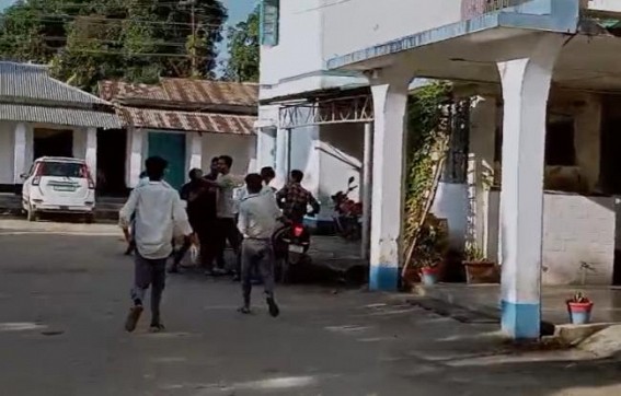 Congress Leader’s Son and ABVP’s fight in Dharmanagar Degree College Campus centering Lover Affair  & Obscene Behavior  