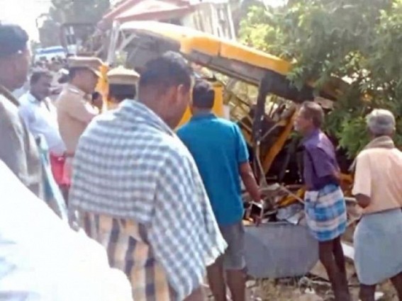 Train-school van collision: CM Stalin announces compensation