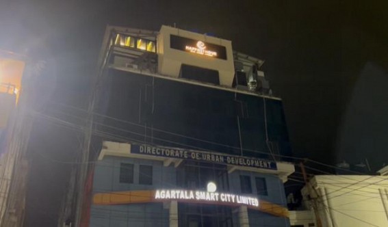 Modern Tripura ? Bar Opened on Top Floor of Urban Development Dept Office
