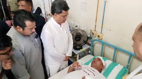 CM furious on Tipra Motha after BJP party members were attacked and Mandai office was burnt