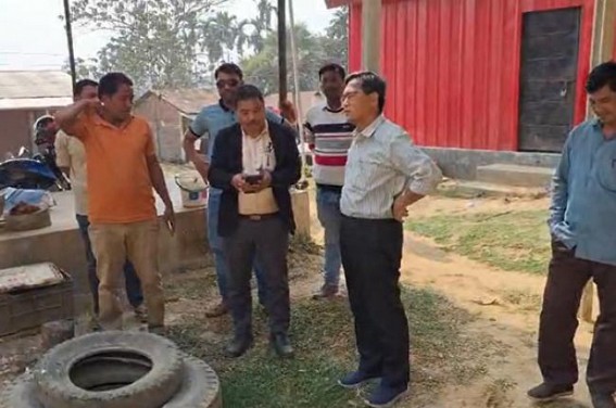 Leader of the Opposition visits his constituency